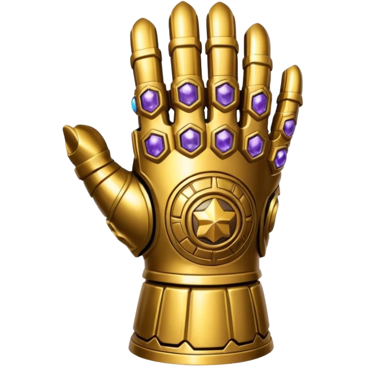 Thanos Infinity Gauntlet emoji