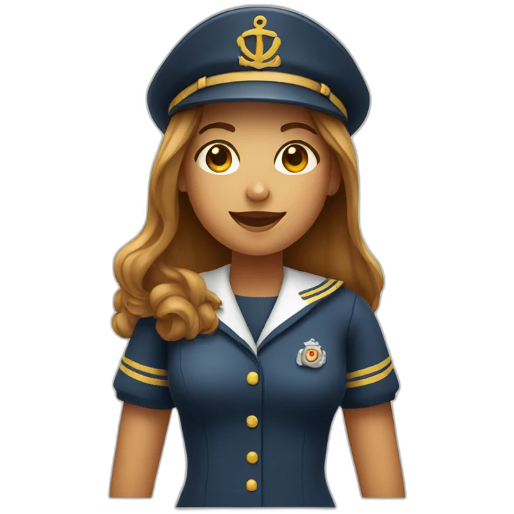 female-ux-designer-with-sailor-hat emoji