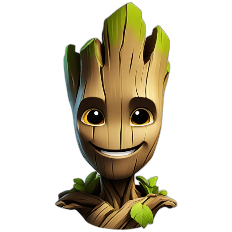 Groot dans fortnite emoji