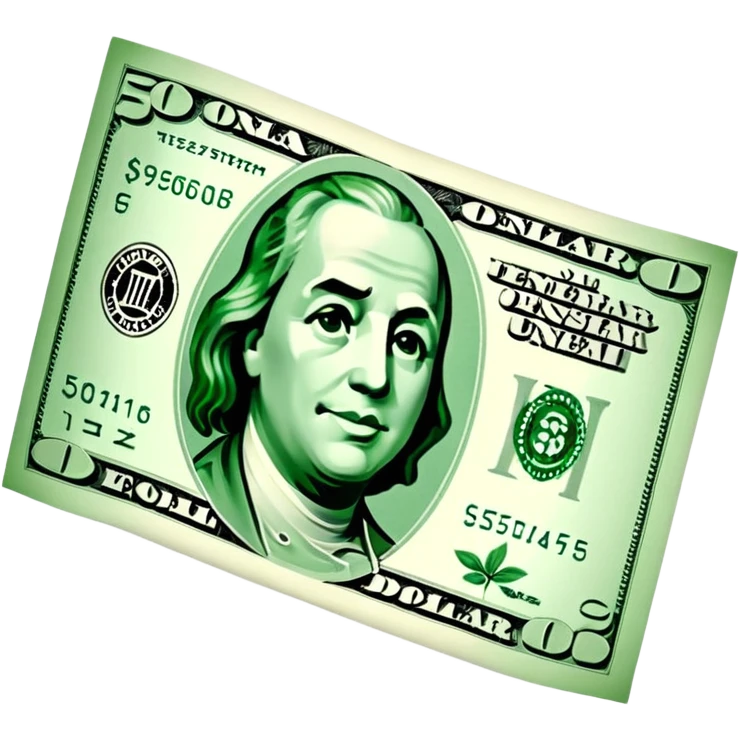 dollar emoji