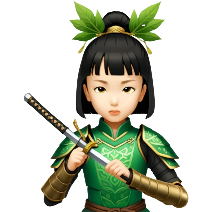 Emerald Samurai emoji