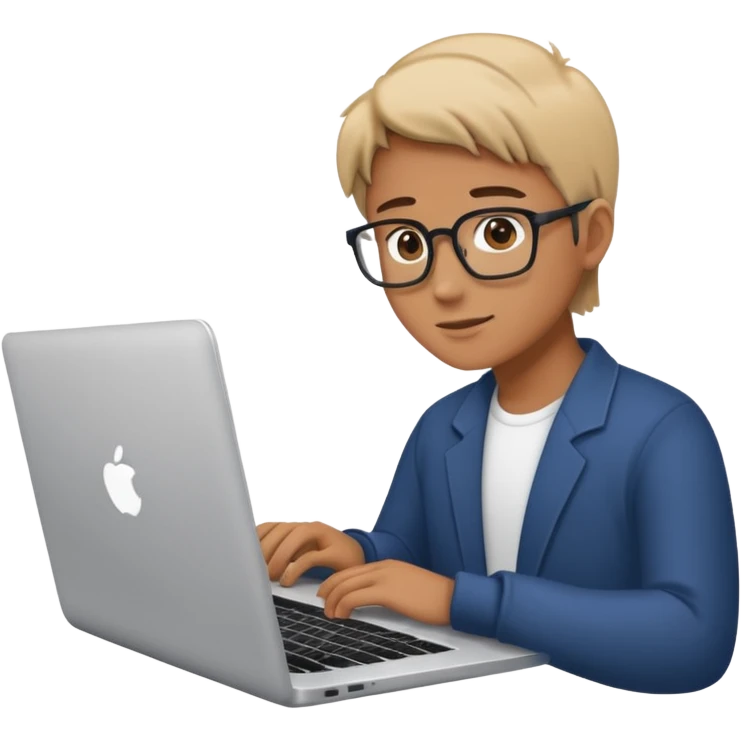 working laptop person emoji