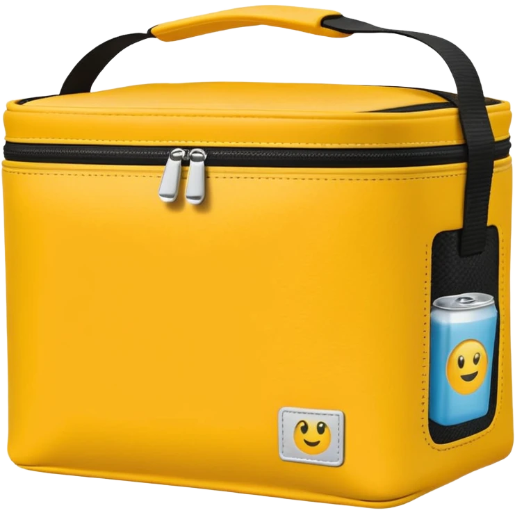 yellow cooler bag emoji