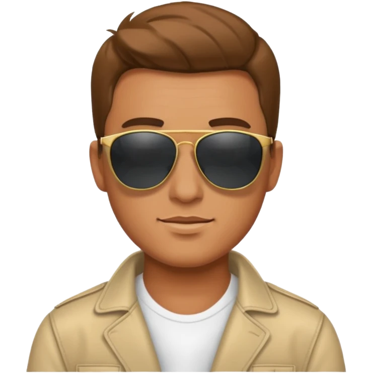 Cool guy emoji