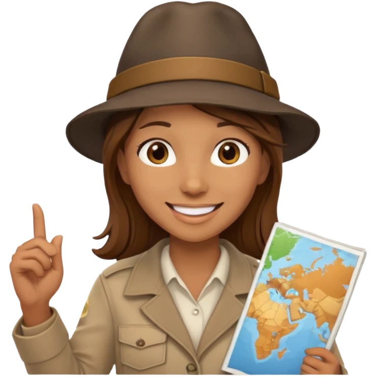 A guide emoji