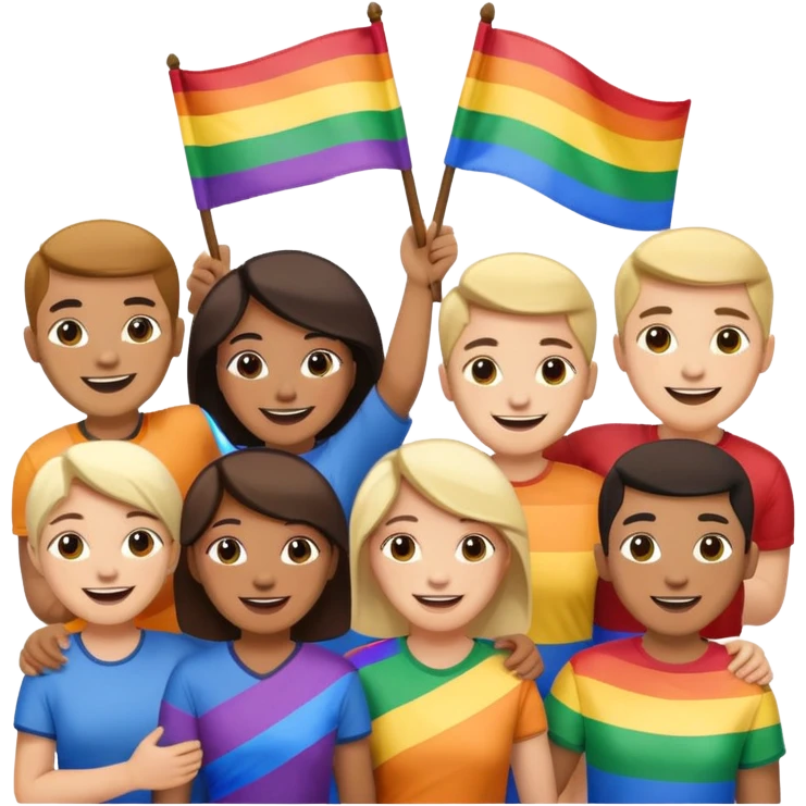 pride charcters emoji