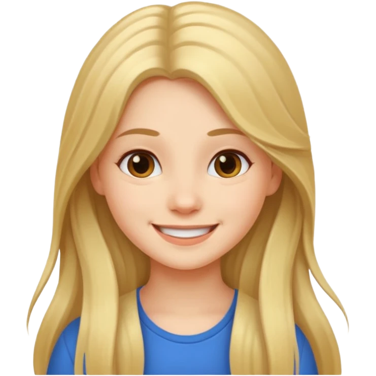 دختری که میخنندد emoji