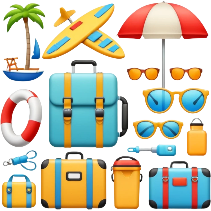 vacation equipment emoji