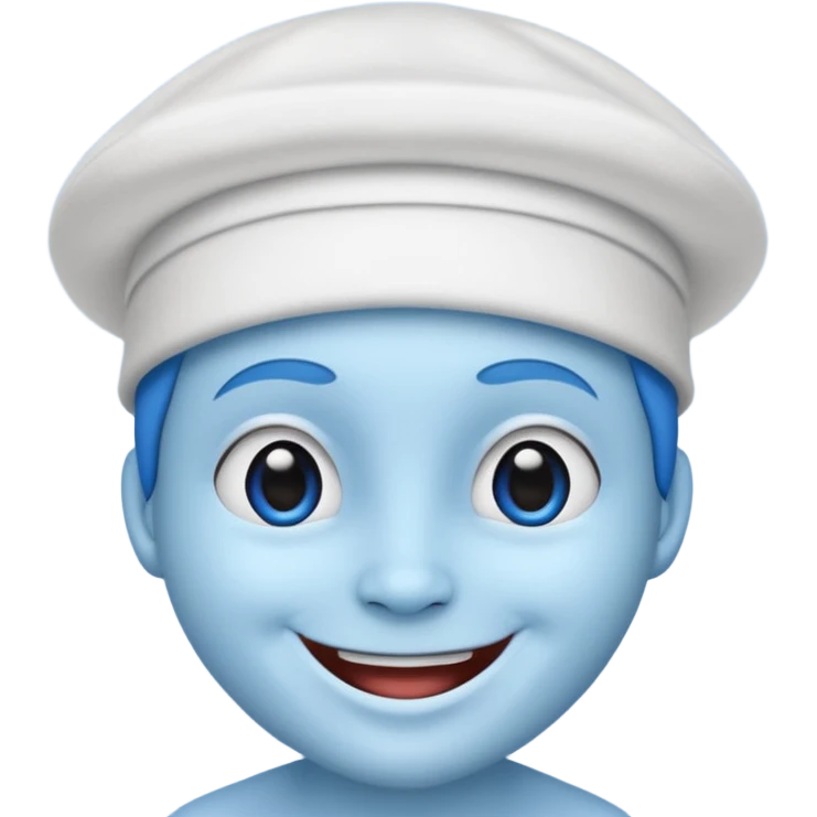 Schtroumpf emoji