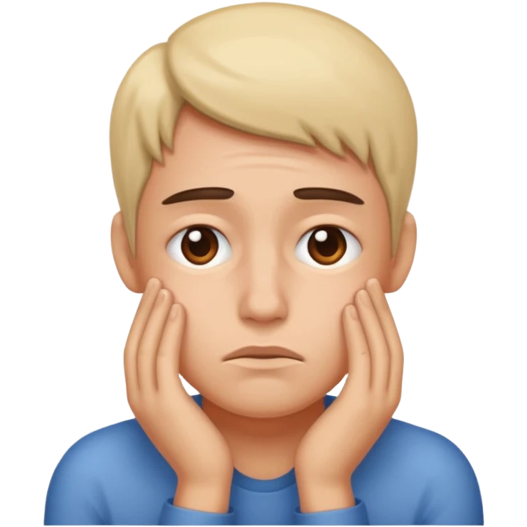 Ich bin müde emoji