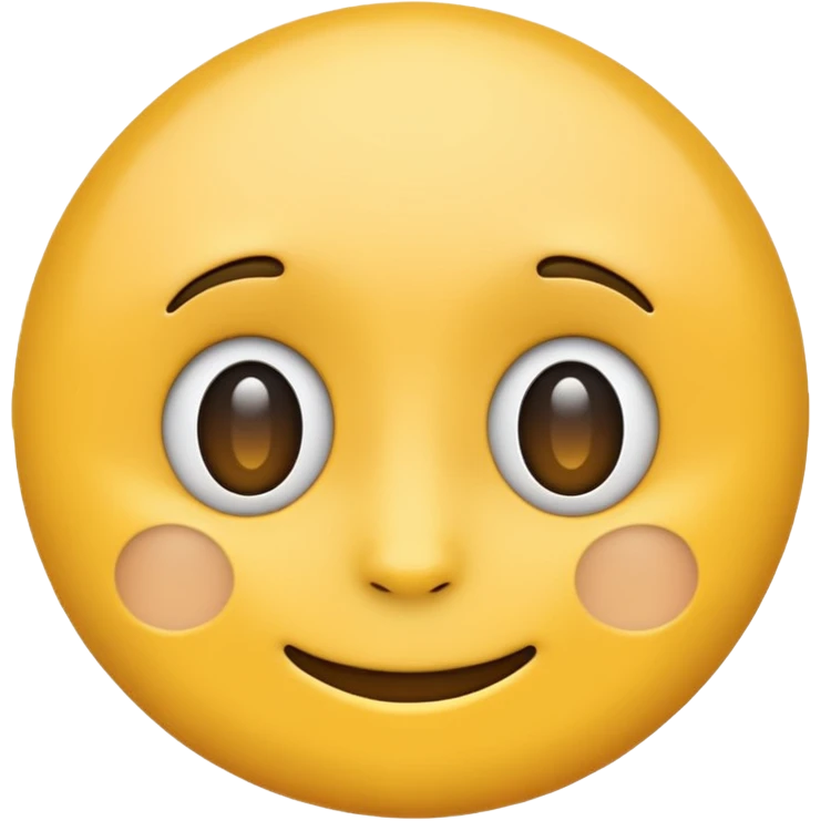nothing emoji face emoji