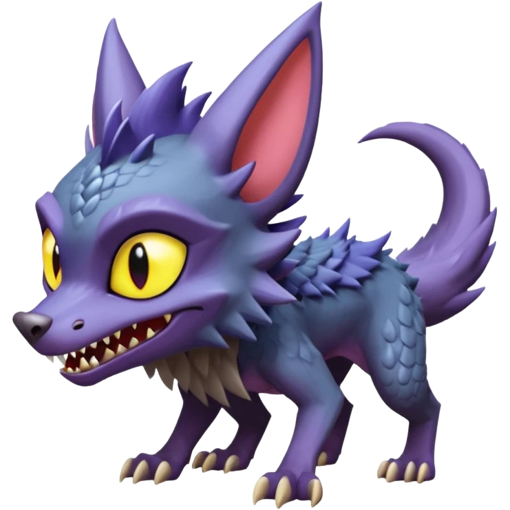 Spyro-Sergal-Lykoi-Pokémon-Fakémon-creature-hybrid emoji