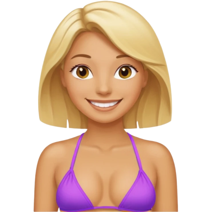 A beautiful sexy picture using a picture emoji