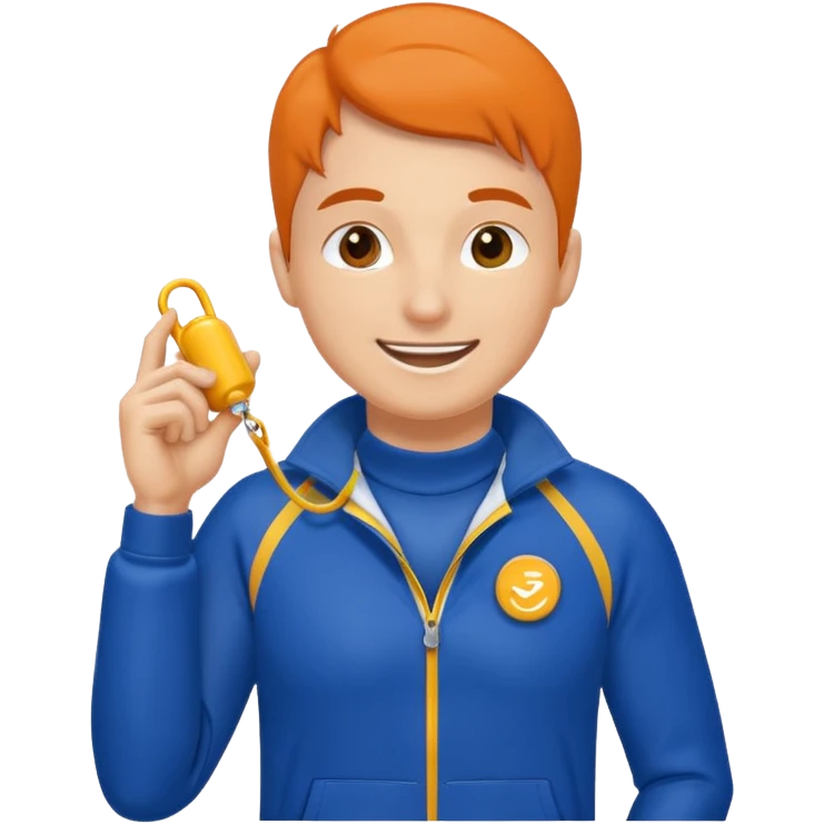 Gym teacher emoji