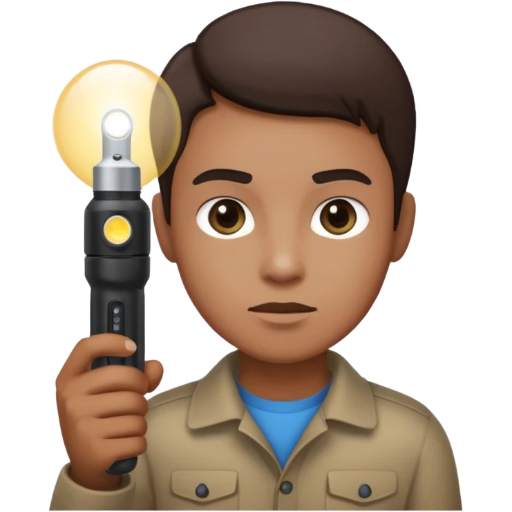 😗🤲🔦 emoji