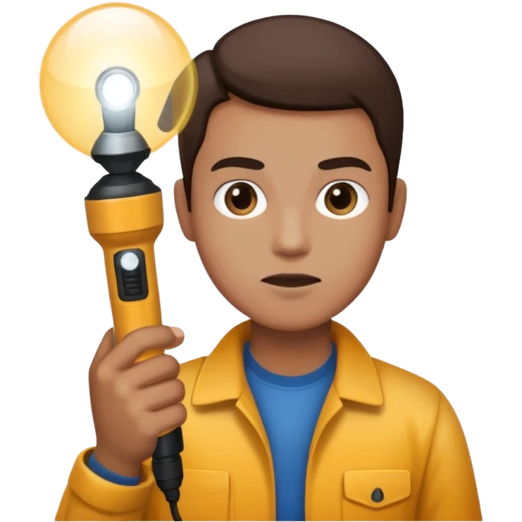 😗🤲🔦 emoji