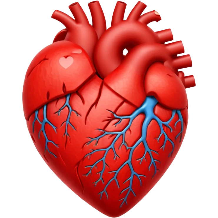 real heart emoji