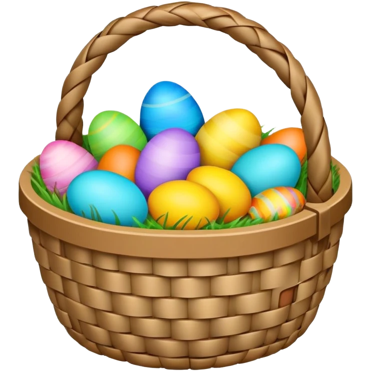 easter basket emoji