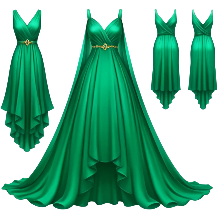 A beautiful dress emoji