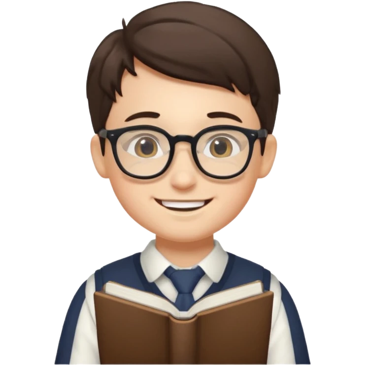 boy teaching emoji