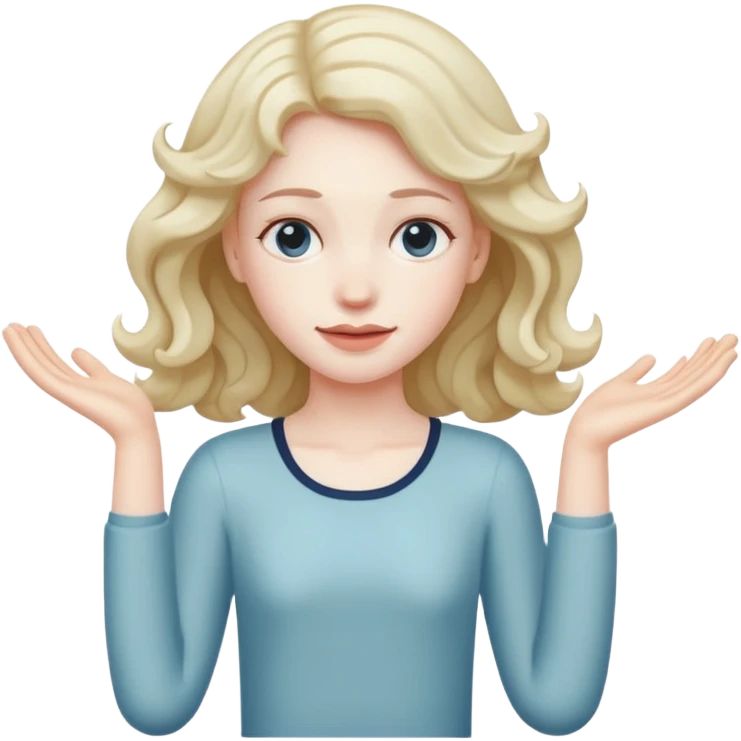 wavy arms emoji