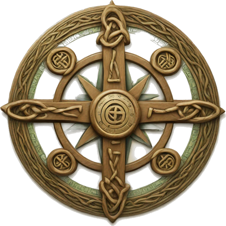  celtic detailed compass  emoji