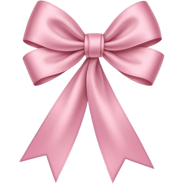 Make a light pink ribbon emoji