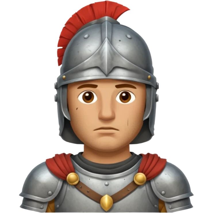 roman knight tired emoji