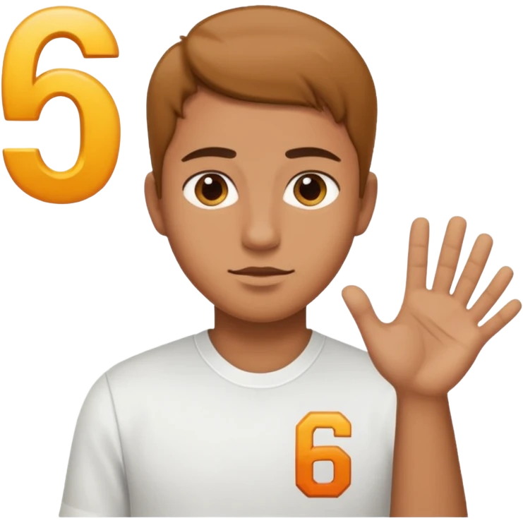 6 7 emoji