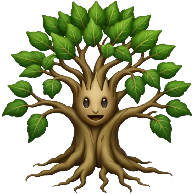 mandrake tree emoji