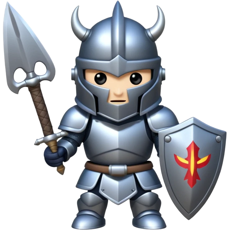Mini pekka from clash royale  emoji