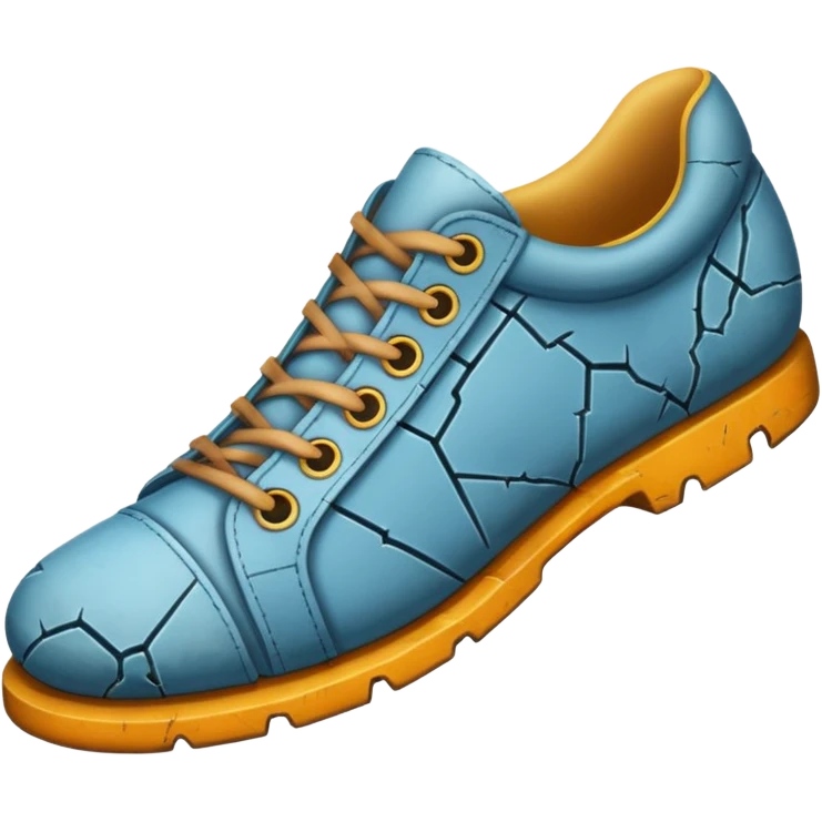 fractured sole emoji