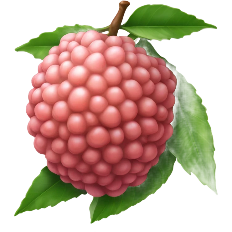 Lychee emoji