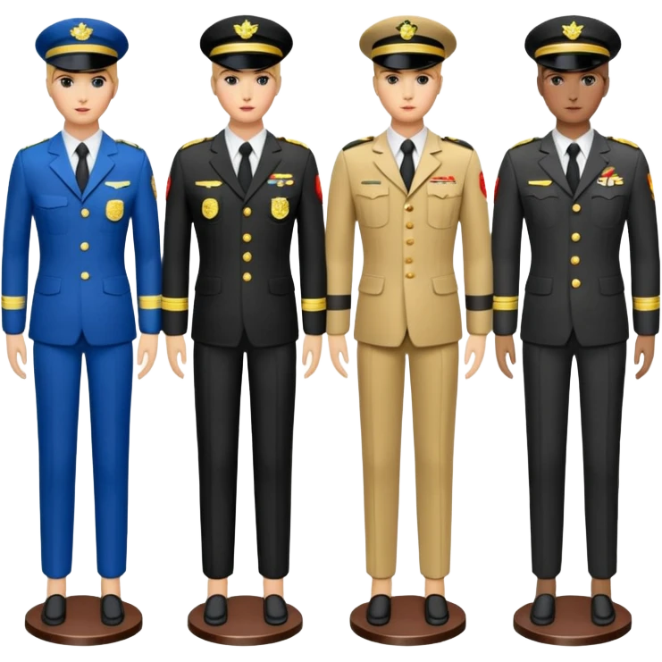 uniformes emoji
