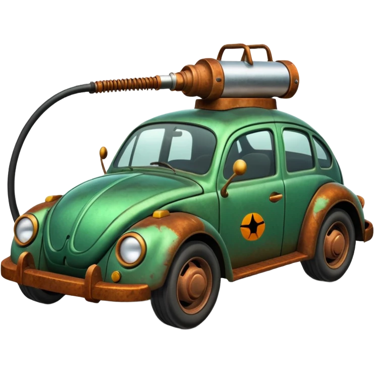 Bug sprayer car emoji