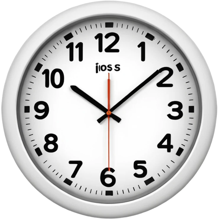 wall clock emoji