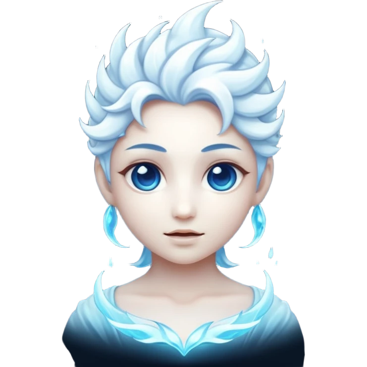 white sprite  emoji