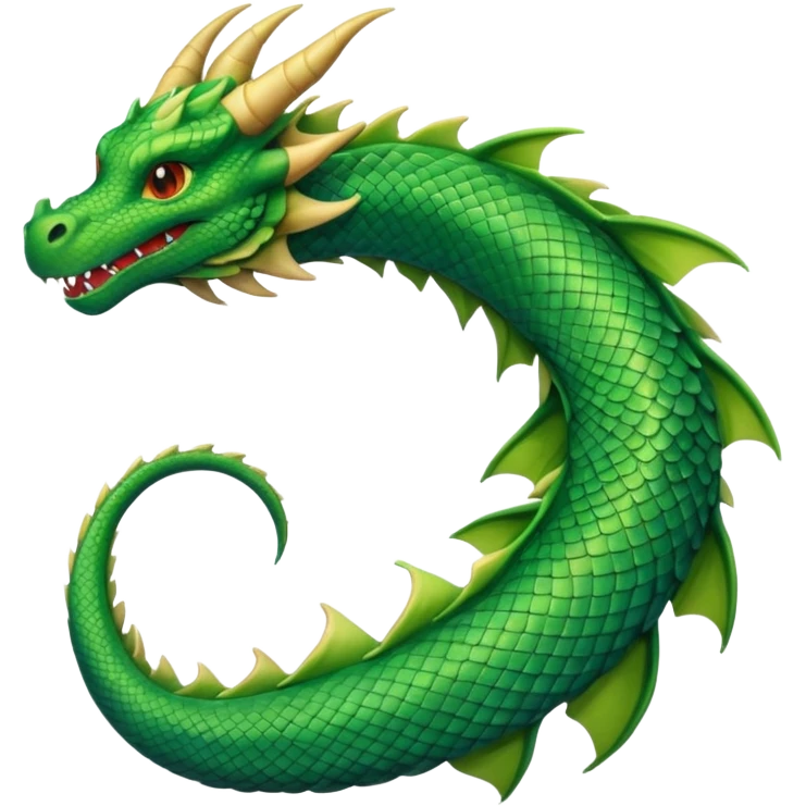 dragon tail emoji