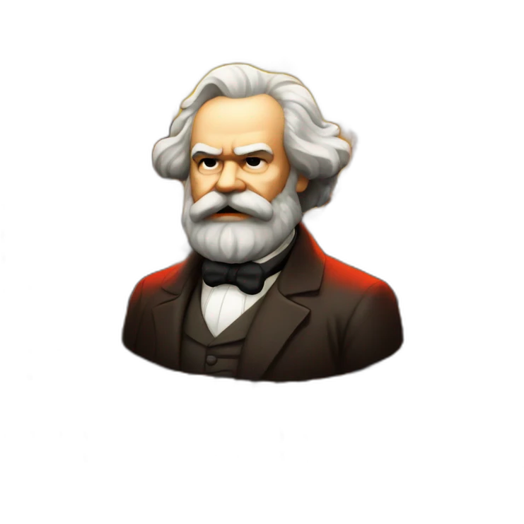 Karl Marx fire emoji