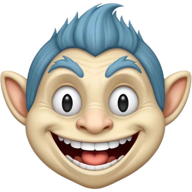 Troll face emoji
