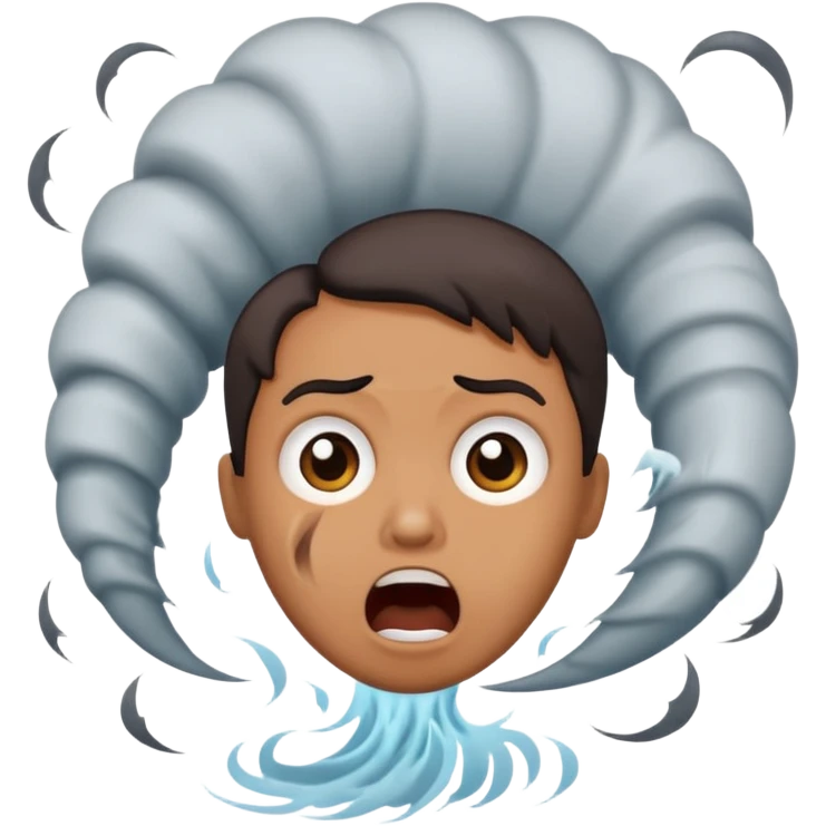 Tornado that sucks up children  emoji