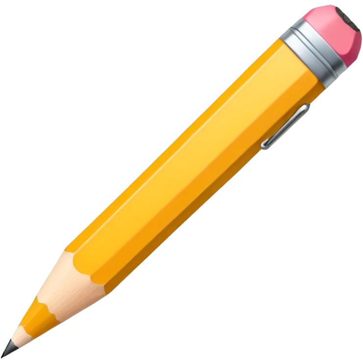 buying a pencil emoji