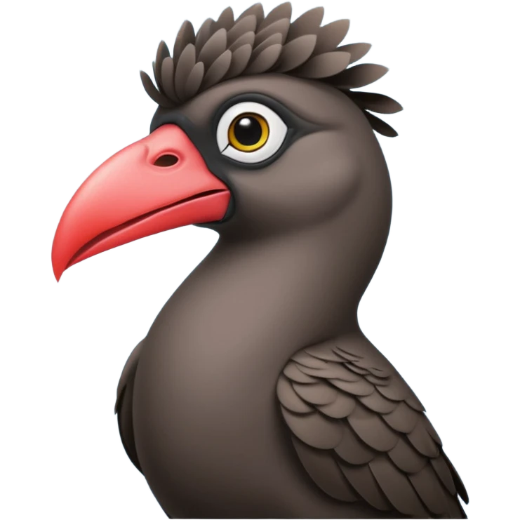 Umbrella bird emoji