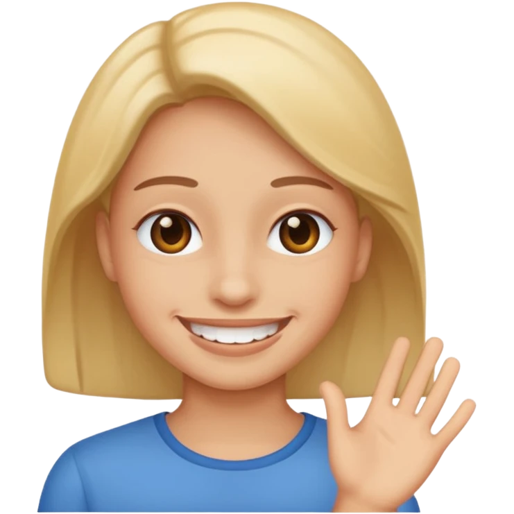 fake smile emoji