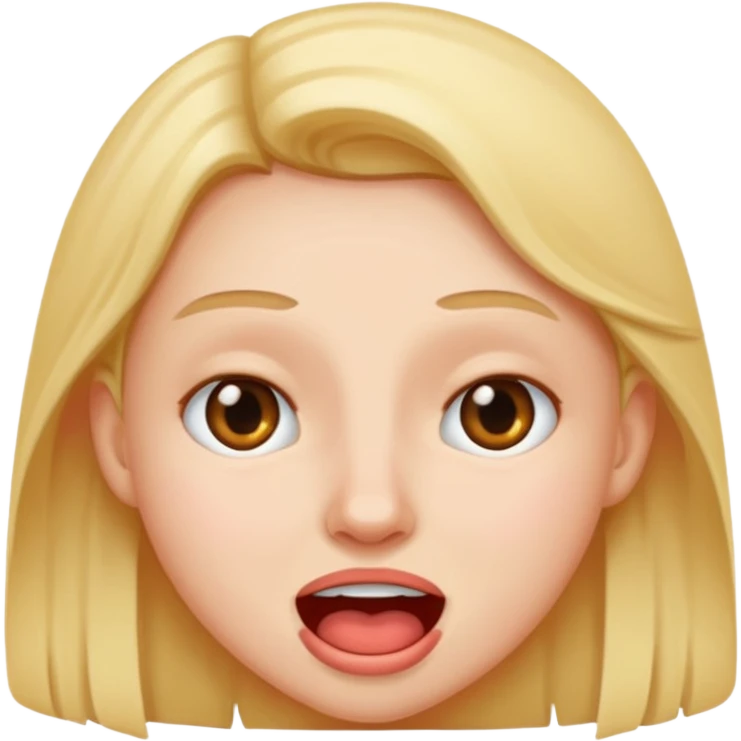 Mewing emoji