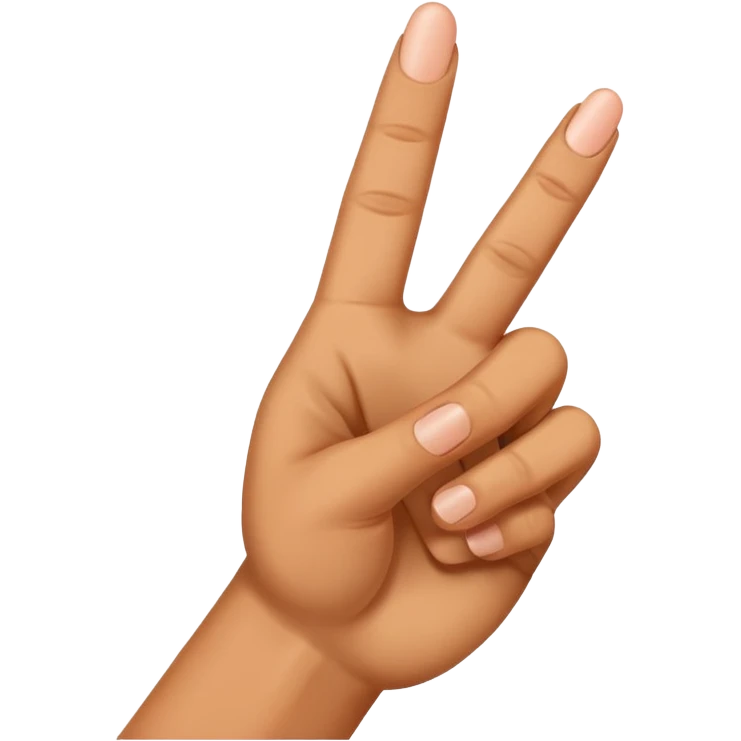 middle finger by side emoji