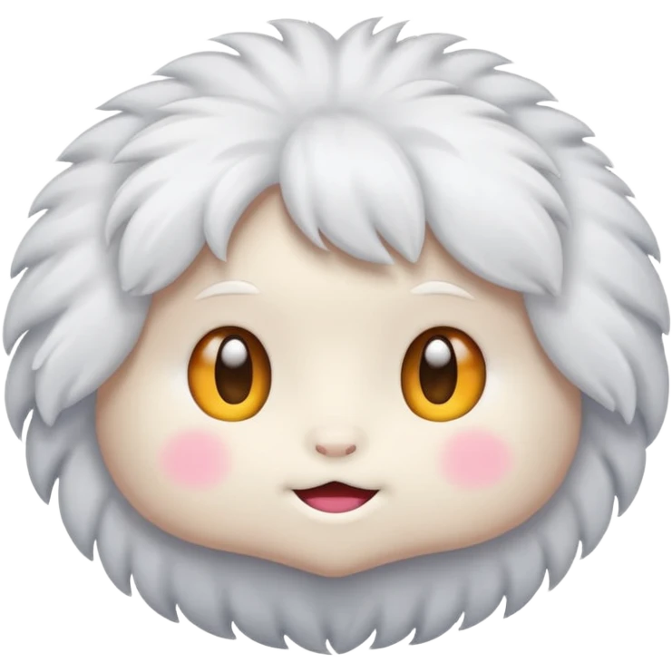 Powder puff emoji