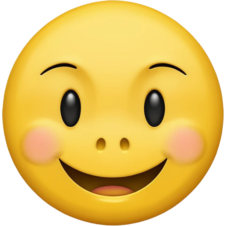 Cringe smiley emoji
