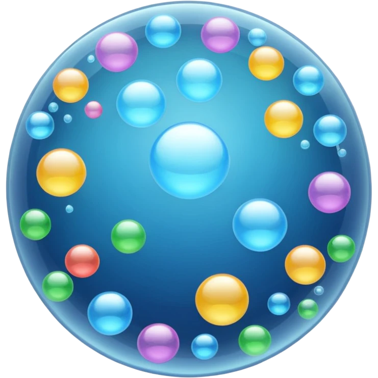 many bubbles emoji