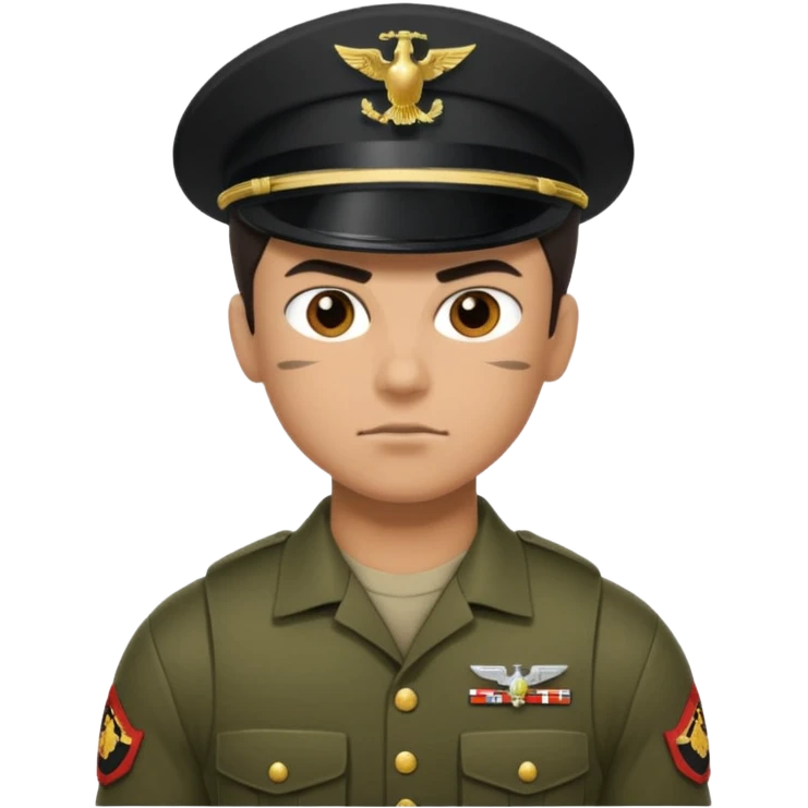 Marine squat emoji